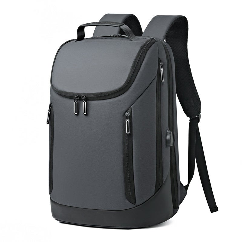 Waterproof Business Commuter Backpack, 20-35L, Oxford Cloth - Image 1