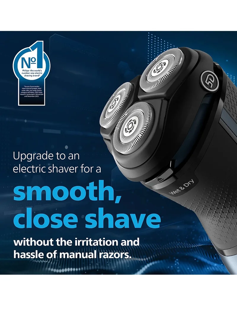 Philips Shaver 3000 Series Wet & Dry Electric Shaver S3144/00