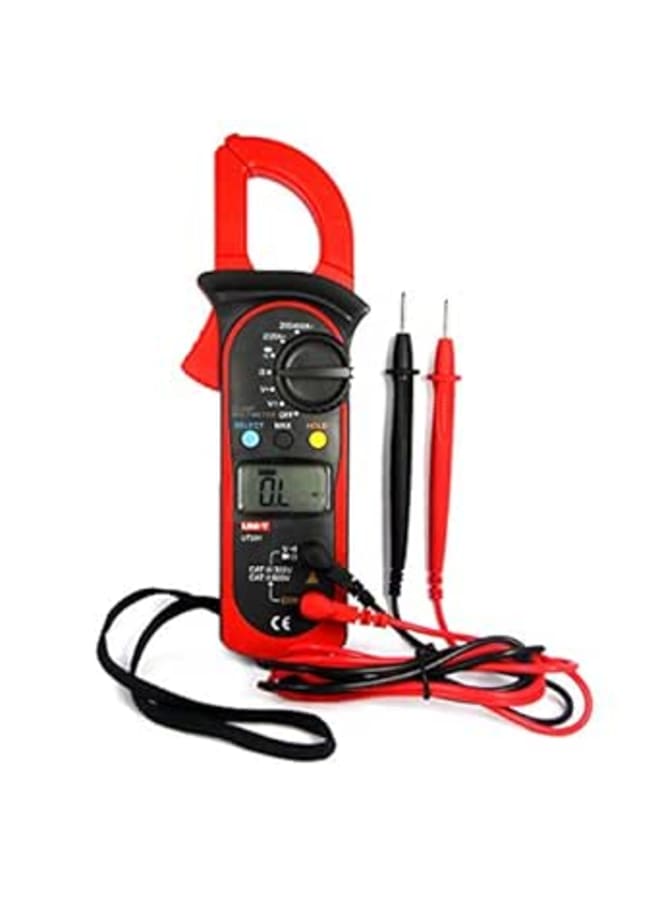 UNI-T UT201 400 A 600 V AC DC Digital Multimeter Liquid Crystal Caliper Voltage Current Resistance Tester Auto Range