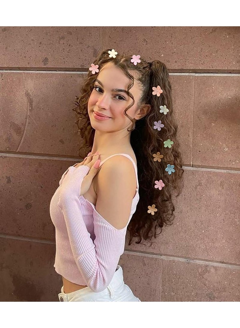 Orange Life Kids Mini Hair Claw Clips 100pcs Set for Girls and Children, Mini Hair Clamps for Thin Hair, Cartoon Hair Accessories in Assorted Coffee Colors, Bulk Hair Clips for Daily Decoration, Gifts, School and Party Use - Image 5