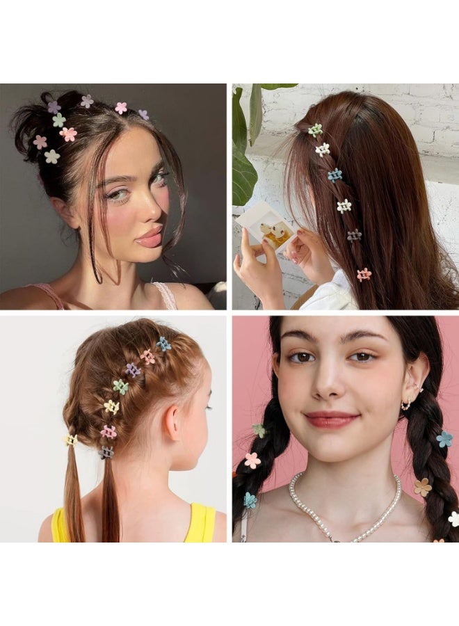 Orange Life Kids Mini Hair Claw Clips 100pcs Set for Girls and Children, Mini Hair Clamps for Thin Hair, Cartoon Hair Accessories in Assorted Coffee Colors, Bulk Hair Clips for Daily Decoration, Gifts, School and Party Use - Image 4