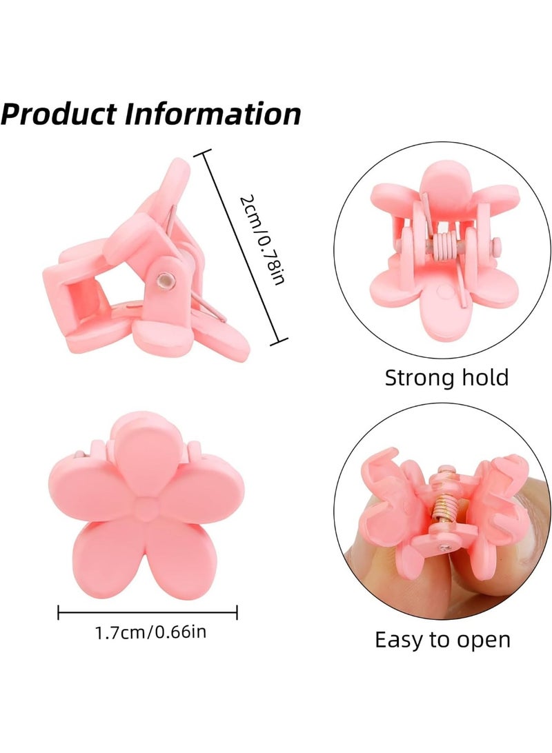 Orange Life Kids Mini Hair Claw Clips 100pcs Set for Girls and Children, Mini Hair Clamps for Thin Hair, Cartoon Hair Accessories in Assorted Coffee Colors, Bulk Hair Clips for Daily Decoration, Gifts, School and Party Use - Image 3