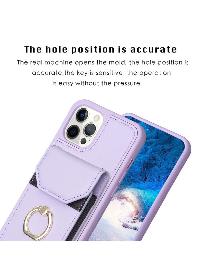 S-TOP Case For iPhone 14 Pro Max BF29 Organ Card Bag Ring Holder Phone Case - Image 3