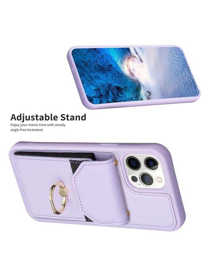 S-TOP Case For iPhone 14 Pro Max BF29 Organ Card Bag Ring Holder Phone Case - Image 5