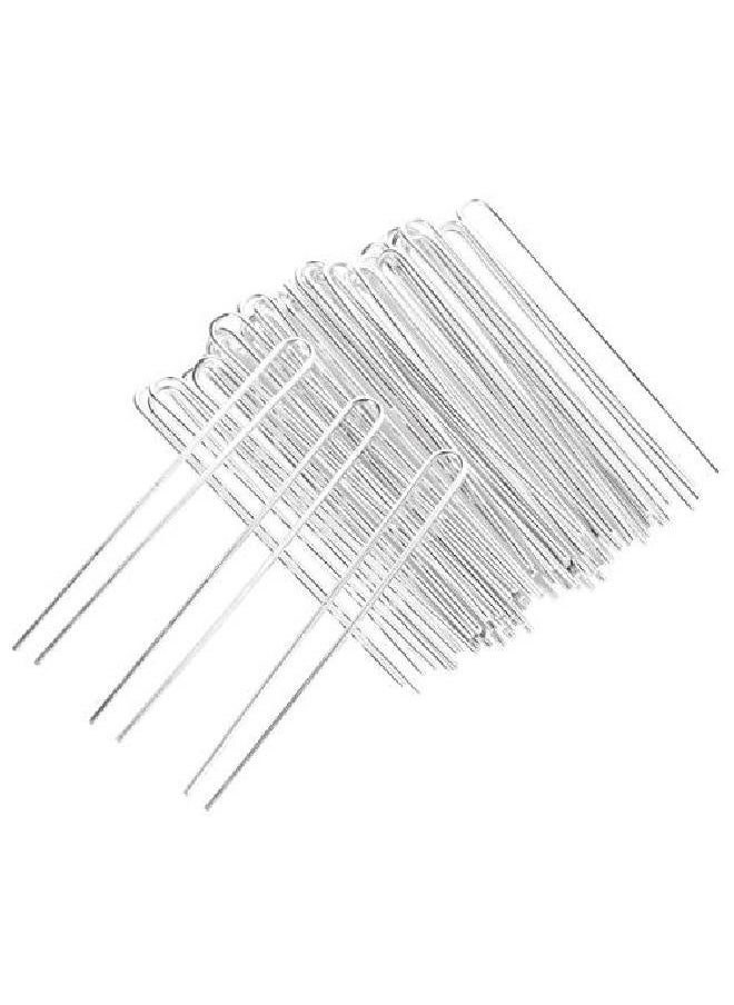 Artibetter - 50Pcs Professiona Bobby Pins U Shape Hair Pins For Women Girls And Hairdressing Salon (White) - Image 1