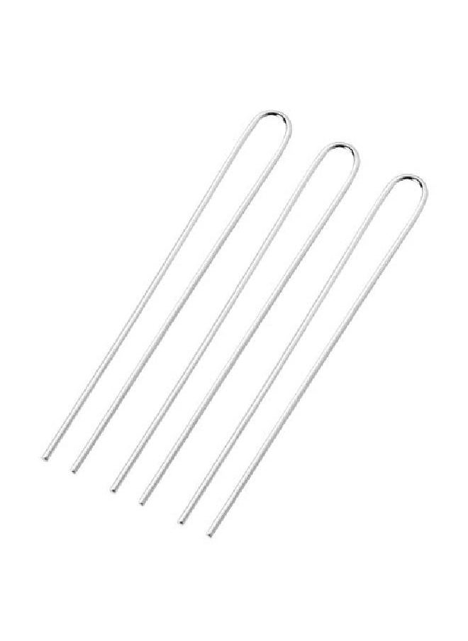 Artibetter - 50Pcs Professiona Bobby Pins U Shape Hair Pins For Women Girls And Hairdressing Salon (White) - Image 1