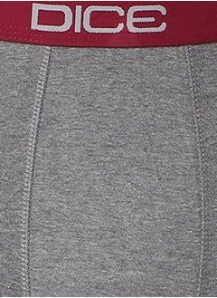 DICE Men's Boxer Underwear, Plain Colors, 10 Pieces of Soft Cotton  - Image 3
