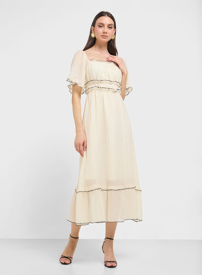ELLA Off Shoulder Dress - Image 4
