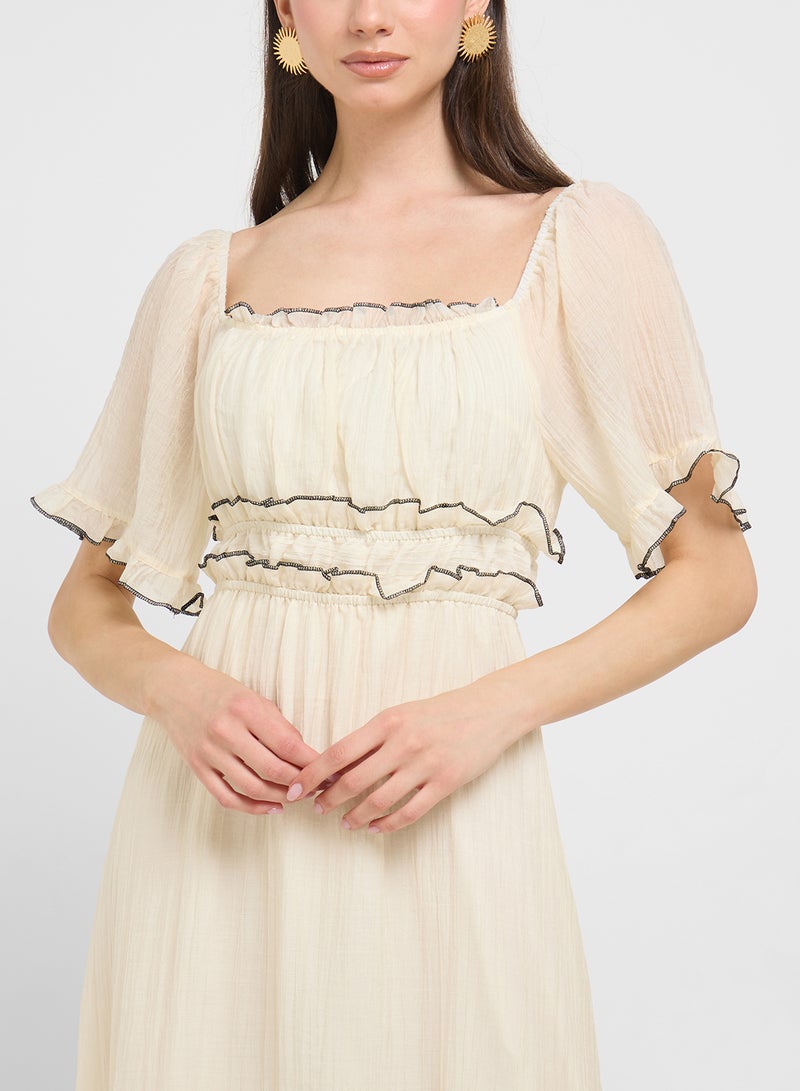 ELLA Off Shoulder Dress - Image 3