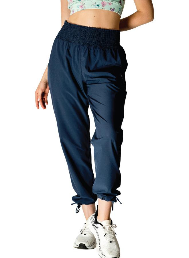 زيسي بنطلون نسائي بخصر مرتفع ورباط مكشكش - Image 4