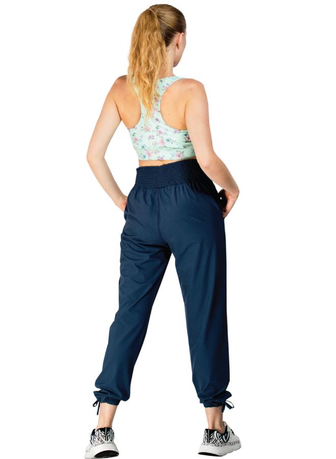 زيسي بنطلون نسائي بخصر مرتفع ورباط مكشكش - Image 3