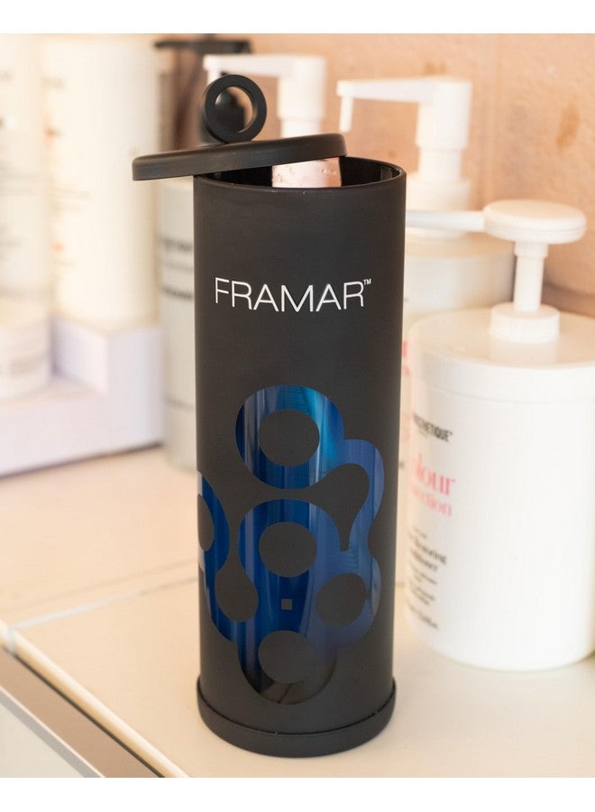 framar Disinfectant Jar For Salon - Barber Disinfectant Jar, Spa Jar, Disinfecting Jar, Barber Jar, Hair Disinfectant Liquid, Salon Disinfectant Jar, Desinfectante Jar, Barber Accessories - Matte - Image 3