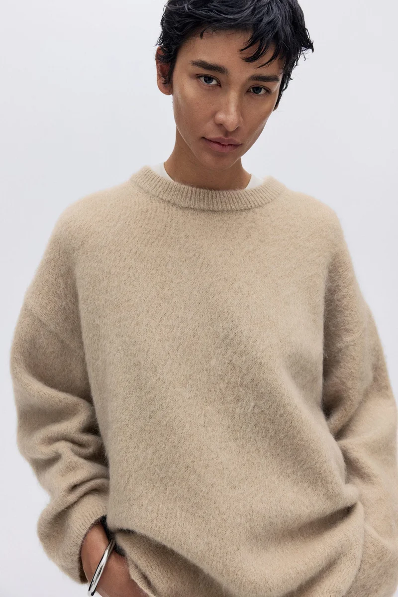 H&M Oversized mohair-blend jumper