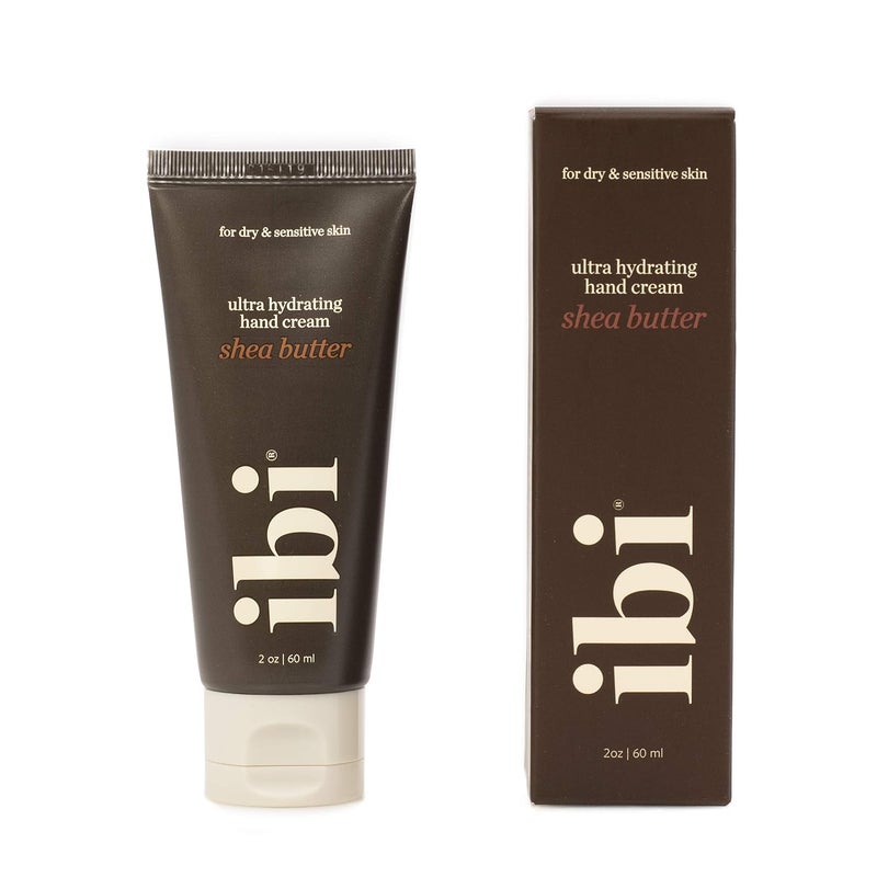 IBI Ultra Hydrating Moisturizing Hand Cream For Dry  Senstive Skin Shea Butter 2 Ounce Tube 60ml1 pc