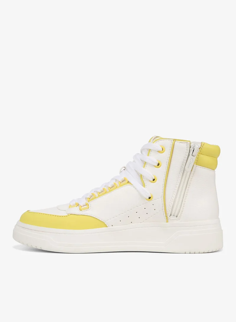 Sam Edelman WHITE/LEMN Irving High Top Sneaker for Women | Best Price UAE