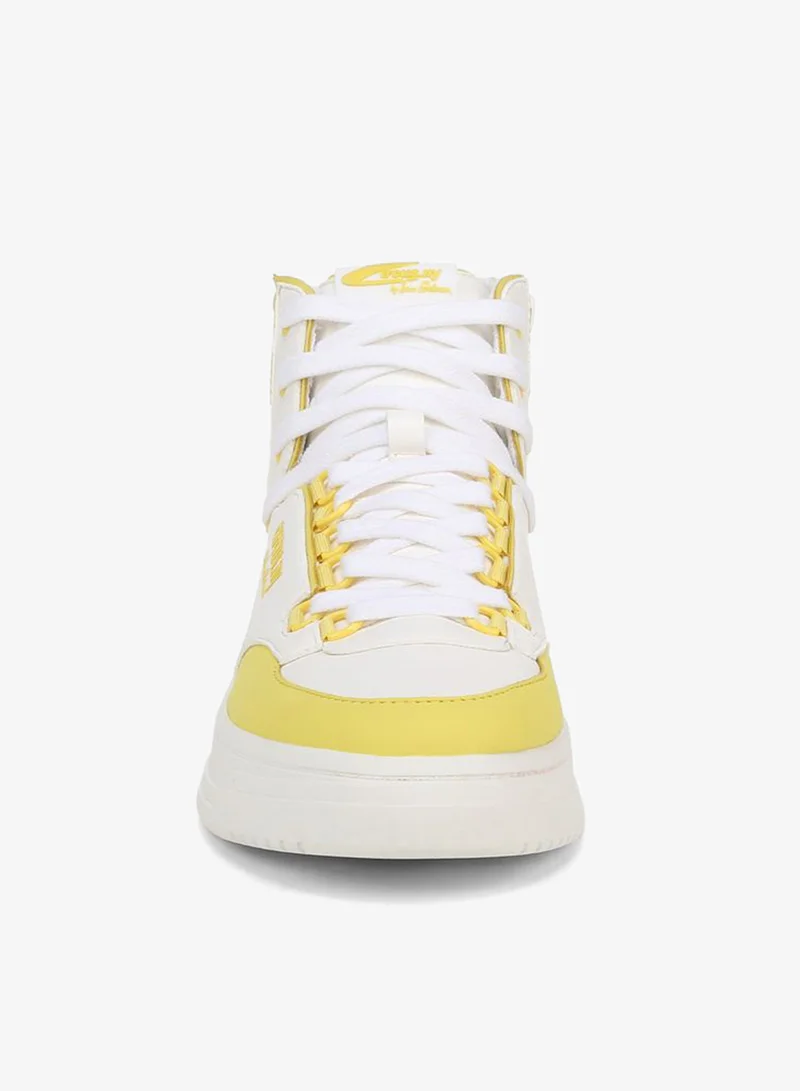Sam Edelman WHITE/LEMN Irving High Top Sneaker for Women | Best Price UAE