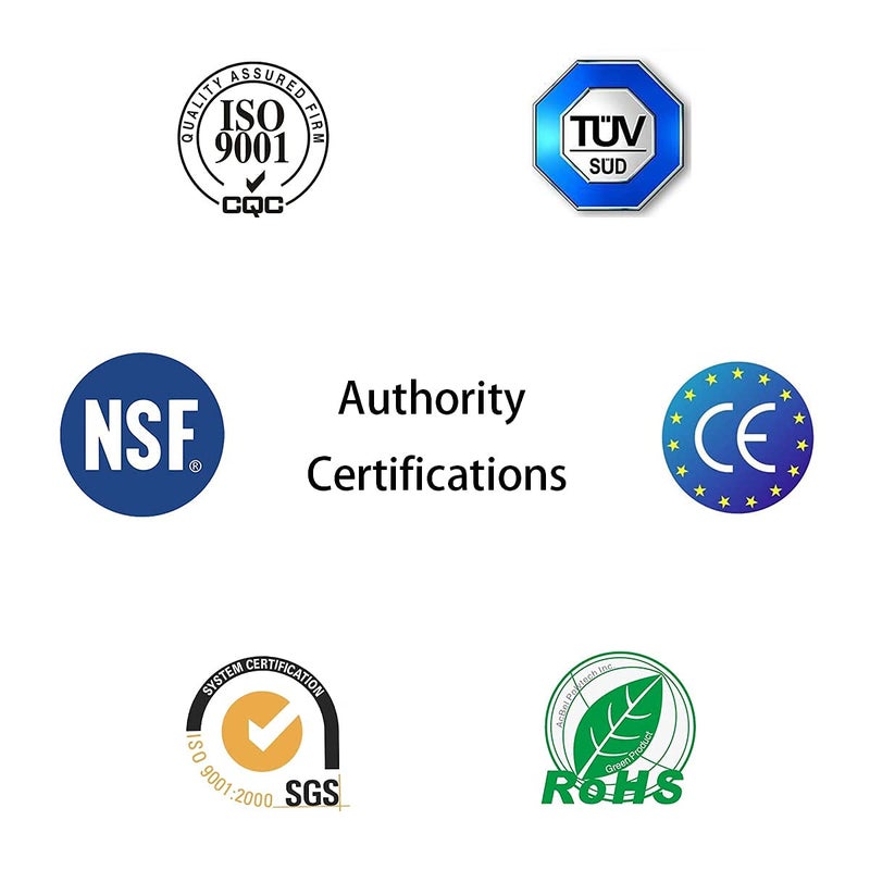 ESHIONG NSF Certified 1/4" O.D. Push to Connect Fittings for RO (Reverse Osmosis) Water Filterï¼ˆwith water float ball valveï¼‰19 pcs+30 feet 1/4" Water tubing. - Image 5