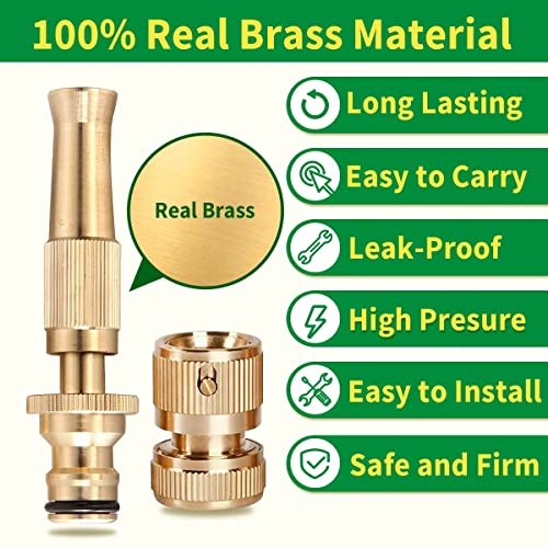VENEKETY Nozzle Water Spray Gun Water Jet pipe Nozzles Spray Gun SUITABLE for 1/2" pipe For Gardening And Washing (Without Hose Pipe) - Image 2
