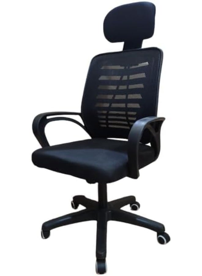 Professional Ergonomic Mesh Office Chair with Lumbar Support for Home and Business Use - Image 1