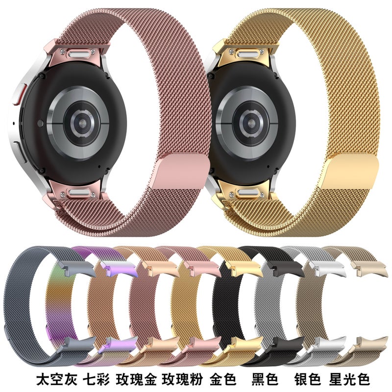 For Samsung Smart Watch Galaxy Watch6/5/4 Classic Milan Magnetic Replacement Wristband - Image 3