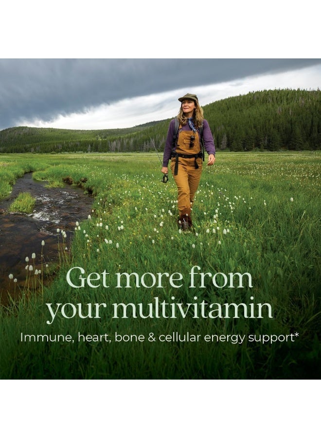 نيو تشابتر الفيتامينات المتعددة للنساء 50 زائد - كل امرأة يوميًا 55+ مع البروبيوتيك المخمرة + الأطعمة الكاملة + أستازانتين + مكونات عضوية غير معدلة وراثيًا - 48 قيراط (قد تختلف التعبئة) - Image 2