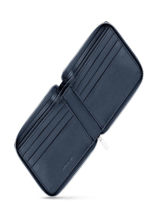 CERRUTI 1881 - CERRUTI 1881 BLUE WALLET - Image 1