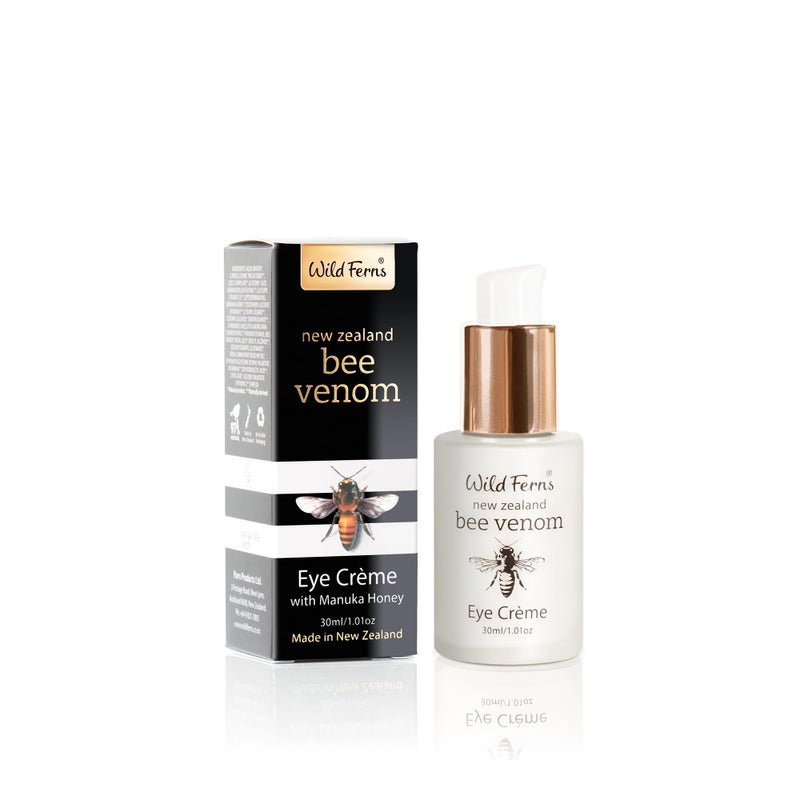Wild Ferns New Zealand Bee Venom Eye Crme with Manuka Honey 80 97 Natural 30 milliliters
