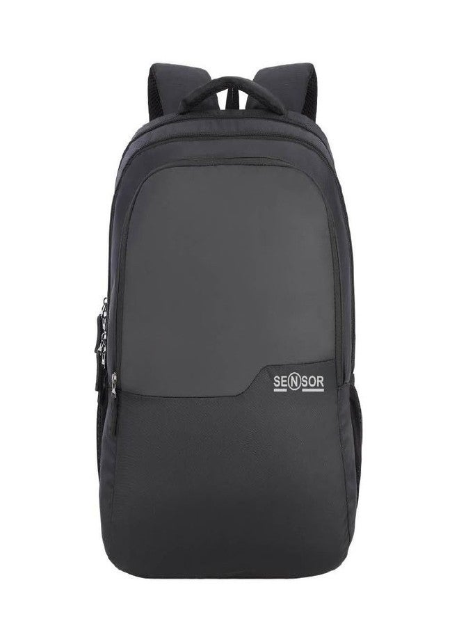 Sensor 27 L Laptop Backpack - Casual,Office,College,School,Travel (Black) - Image 1
