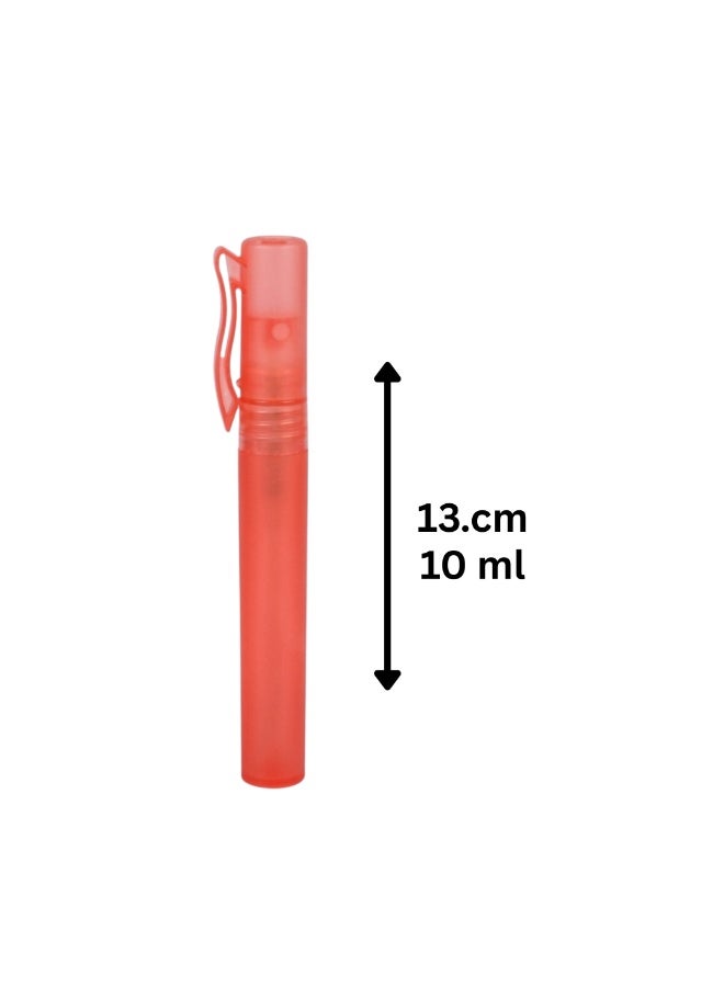 10 ml Portable Pocket Spray Set - 3 Pieces - Refillable Perfume Spray with Hanging Clip - Image 5