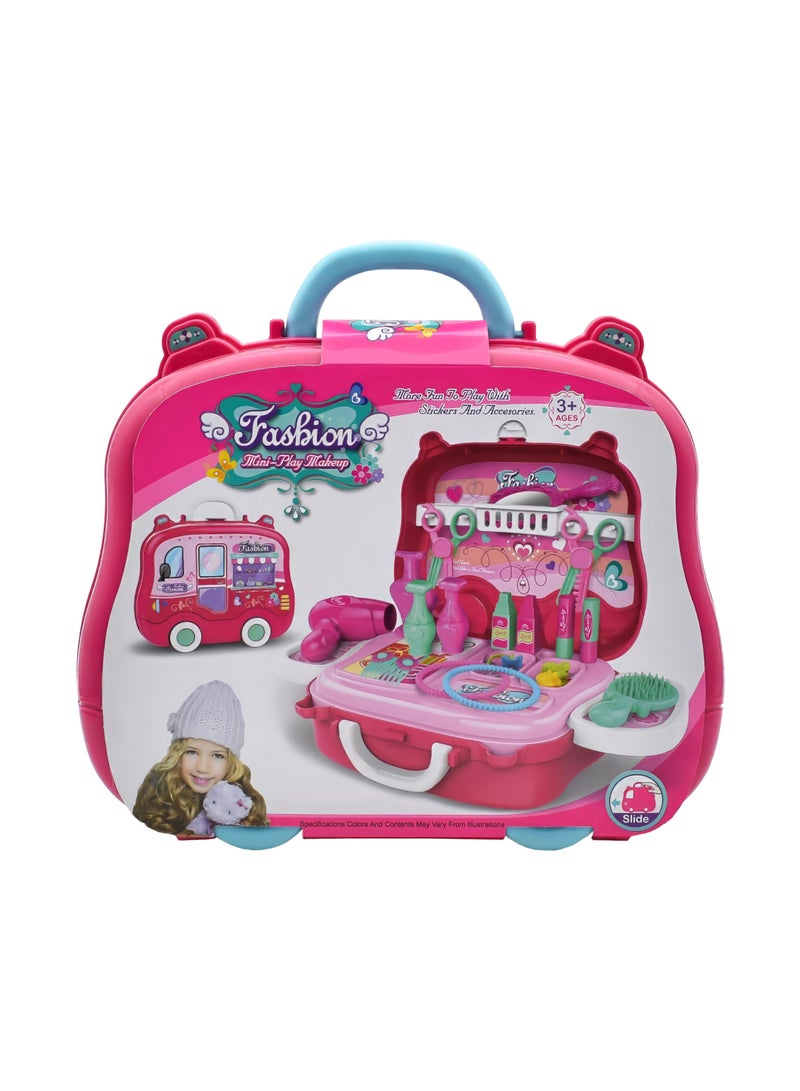 فاشون حقيبة صالون التجميل - 16 قطعة - Image 3