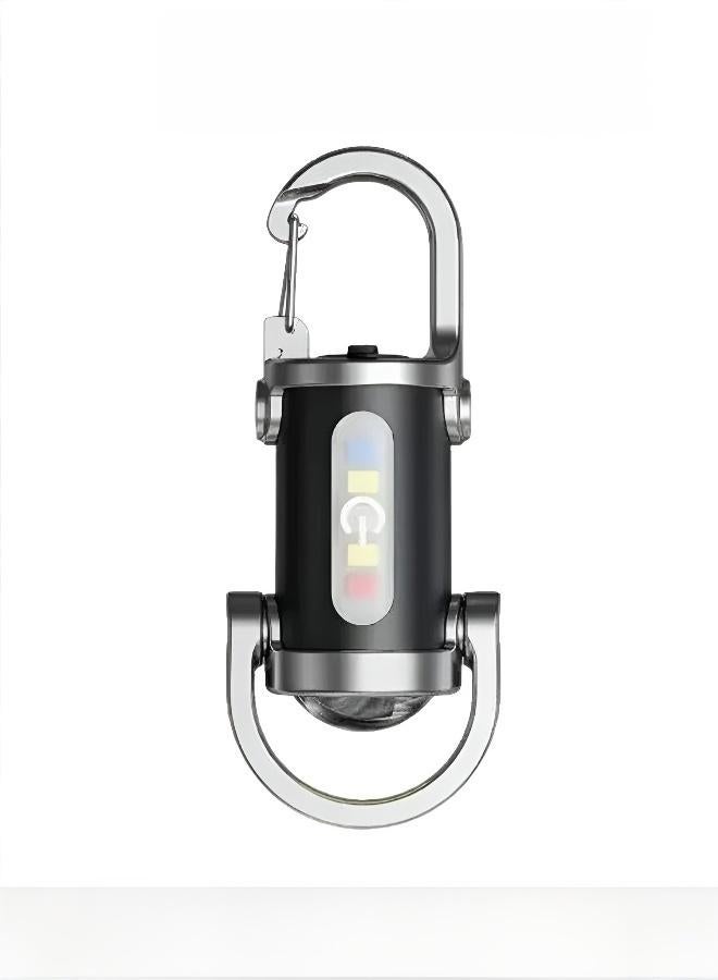 Portable Ultra-Bright LED Keychain Flashlight for Outdoor Mini Use - Image 1
