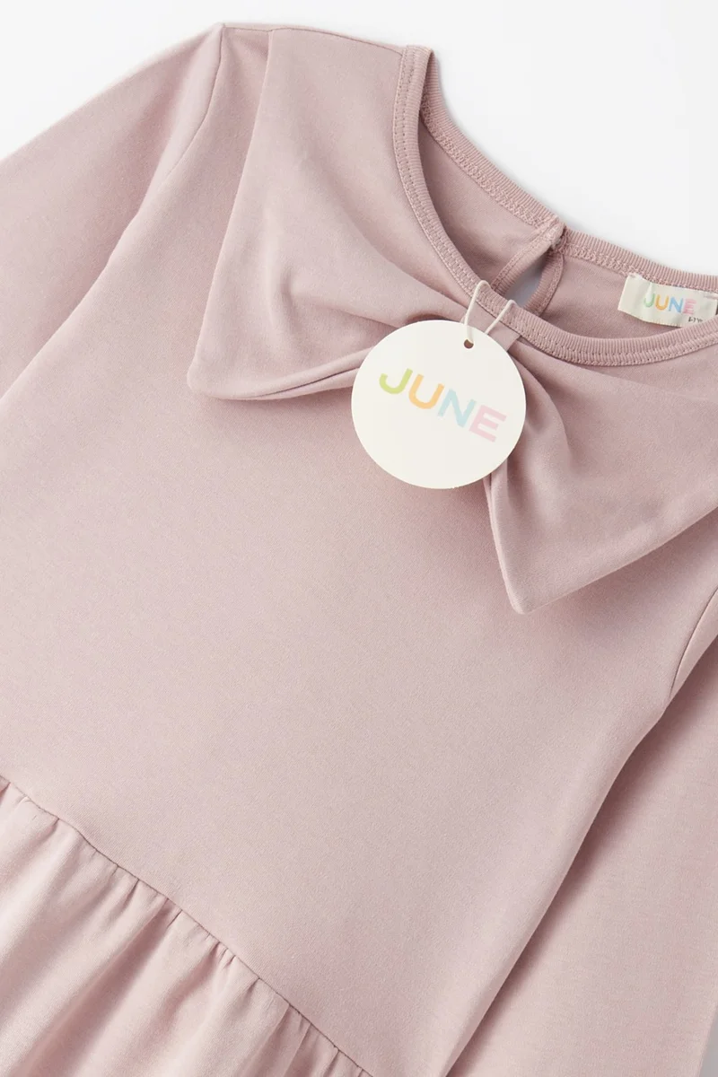 جون Girls Bow 2-Piece Bottom Top Set