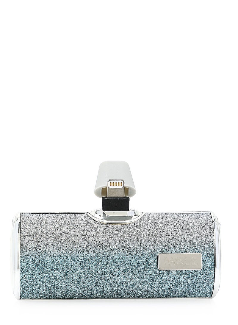 آيووك بنك الطاقة المحمول الصغير iWALK بنك الطاقة المحمول 4500 مللي أمبير/ساعة بنك الطاقة لايتينينج من النوع الماسي-الأزرق - Image 2