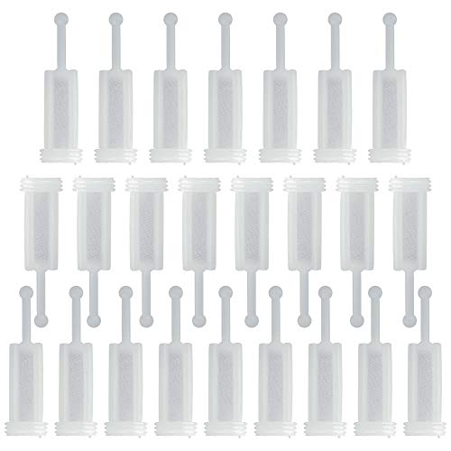 TCP Global Disposable HVLP Gravity Spray Gun Filters Fine Mesh (Pack of 24) - Universal Size Fits Most Gravity Feed Spray Guns to Strain and Catch Dirt Particles in Paint Coatings, Auto - Image 1
