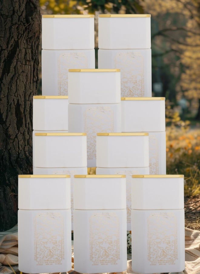 الفخر 10 قطع عطر الليل ابيض 100مل - Image 1