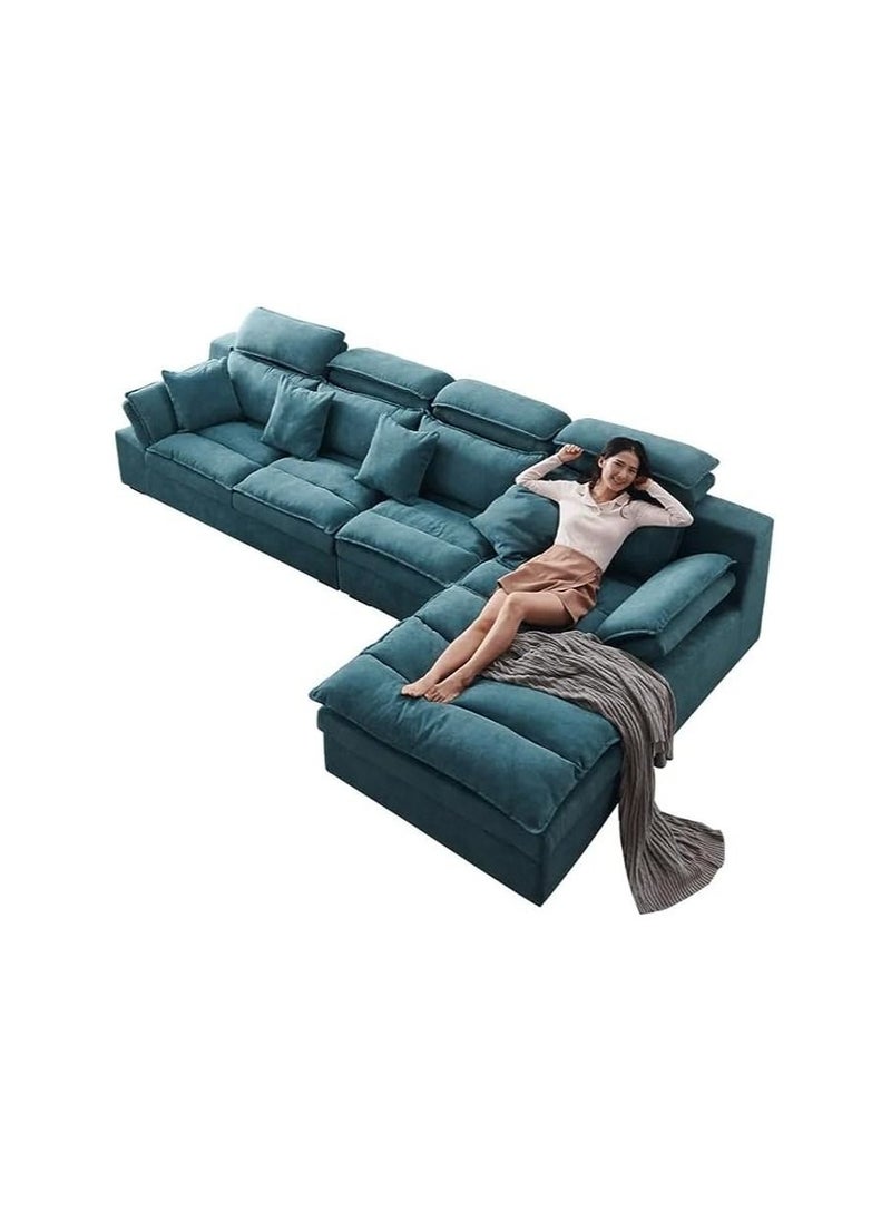 Generic Modern Luxury Fabric Combination Living Room Family sofa  - Image 5