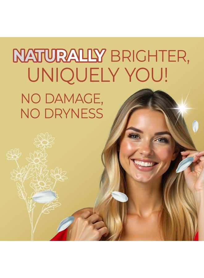 Manzanilla Grisi Grisi Manzanilla Gold Extra Lightening Shampoo with Chamomile Extract & Turmericfor Naturally Brighter, Soft & Luminous Hair | Extra Lightening Formula for Radiant Blonde Shine – 13.5 Fl Oz | 2-Pack - Image 2