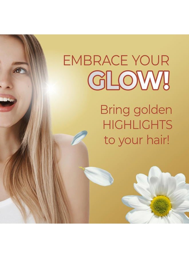 Manzanilla Grisi Grisi Manzanilla Gold Extra Lightening Shampoo with Chamomile Extract & Turmericfor Naturally Brighter, Soft & Luminous Hair | Extra Lightening Formula for Radiant Blonde Shine – 13.5 Fl Oz | 2-Pack - Image 4