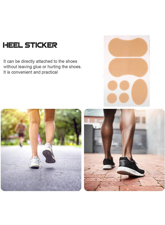 KANGLI 70Pcs Heel Anti-Wear Stickers for Foot Protection, Blister Prevention Tape for Sensitive Skin, Self-Adhesive Pads for Heels, Toes, and Shoes, Multipurpose Friction Relief Patches (10 Sheets) - Image 3