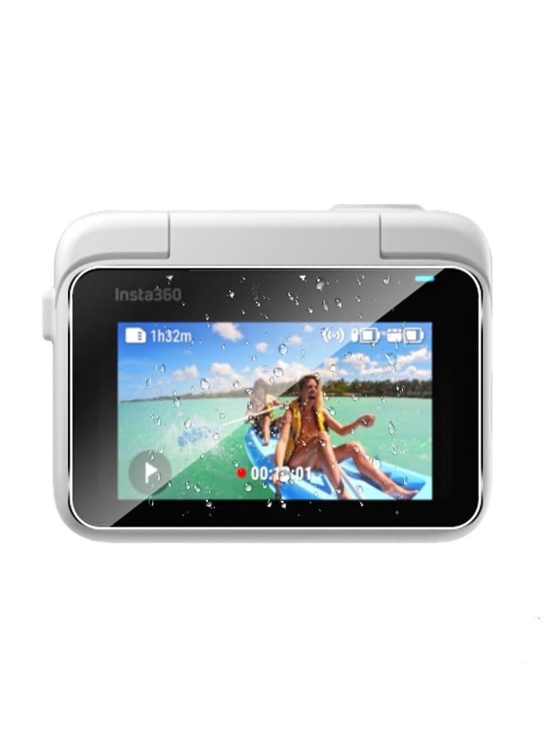 2 Set Screen Lens Protector Film for Insta360 GO 3S Tempered Glass Protective Film Clear 9H Anti-Bubble HD Film Anti-Dust and Scratch Resistant GO3S Camera Lens and Screen Protection - Image 3