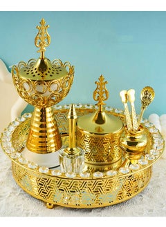 Bakhoor BoSidin Elegant Design Incense Burner Set Arabic Oud Holder for Home and Office Fragrance  - Image 1