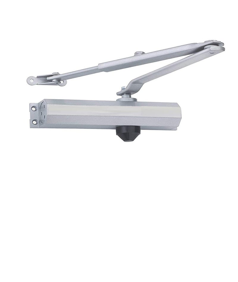 Bosney Aluminium Hydraulic Door Closer 202mmx365mmx402mm Silver201 Pack of 4 - Image 3