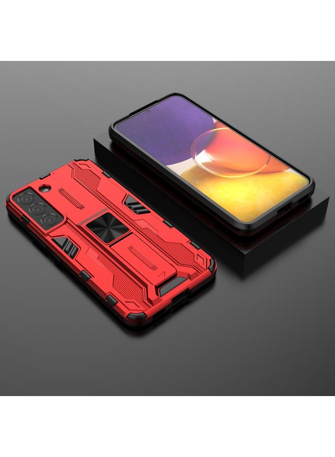 اس-توب جراب لهاتف Samsung Galaxy S22 5G Supersonic PC + جراب هاتف مقاوم للصدمات من مادة TPU مع حامل - Image 2