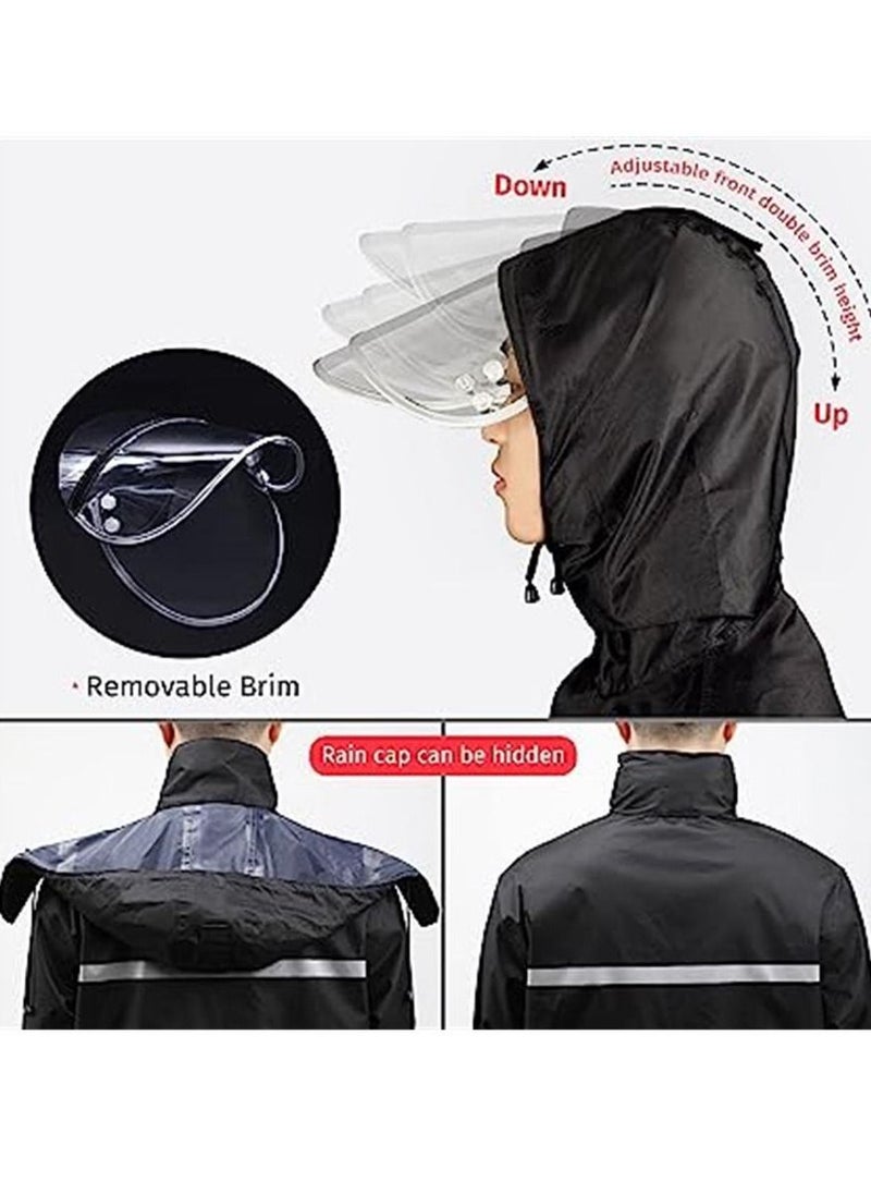 Generic - Rain Suit Jacket & Trouser Suit Raincoat for Men & Women Outdoor All-Sport Waterproof Breathable Anti-storm - Image 1
