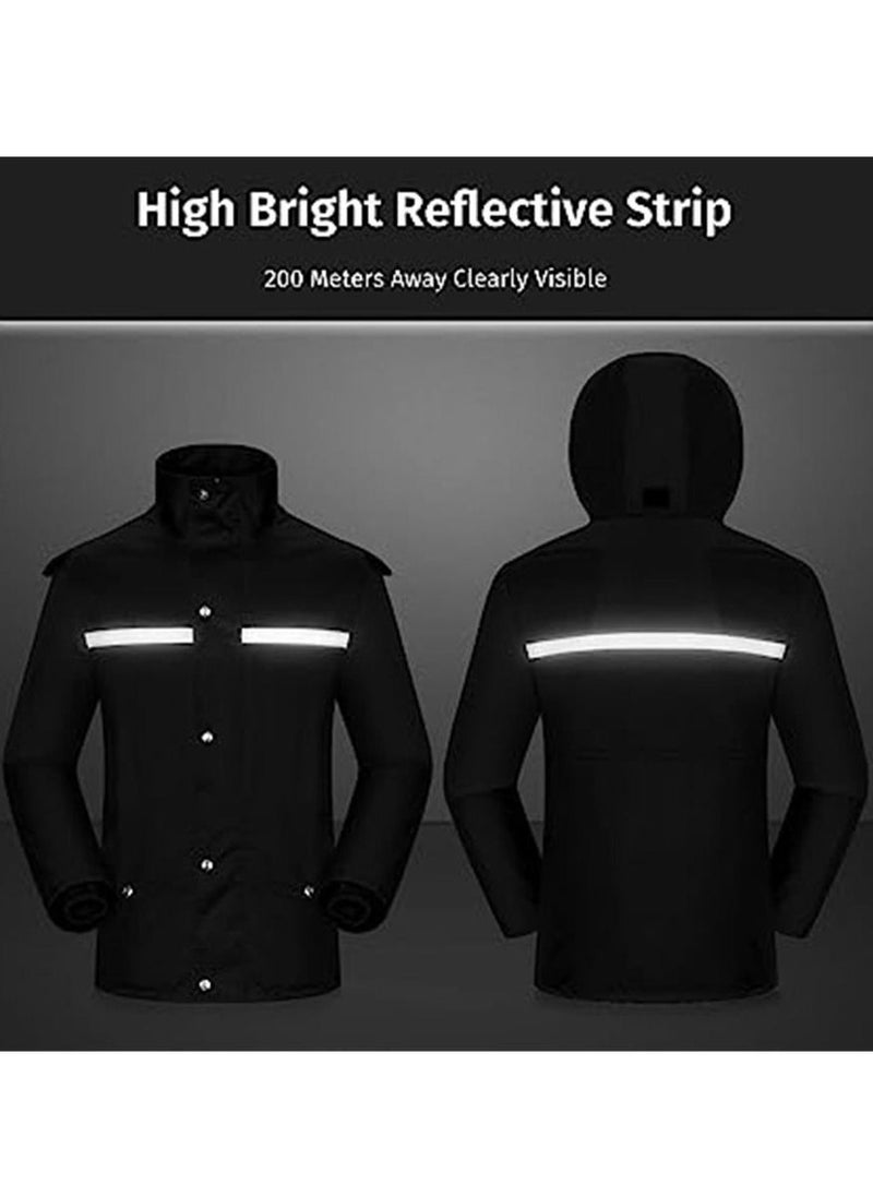 Generic - Rain Suit Jacket & Trouser Suit Raincoat for Men & Women Outdoor All-Sport Waterproof Breathable Anti-storm - Image 1
