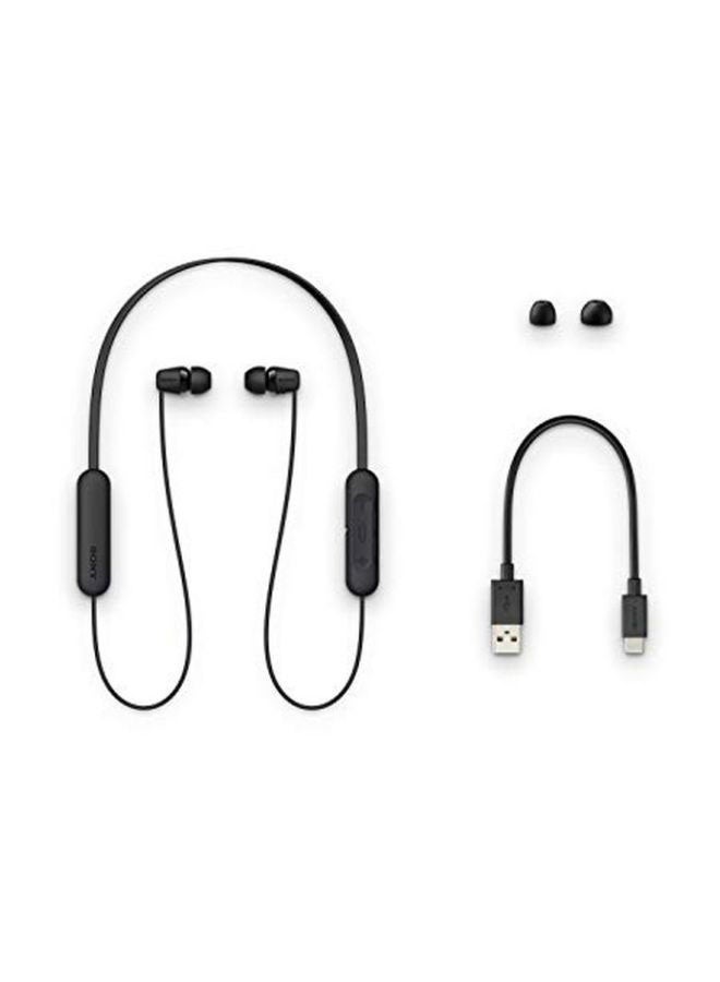 Sony WI-C200 Wireless In-Ear Earphones with Mic Black - Image 5