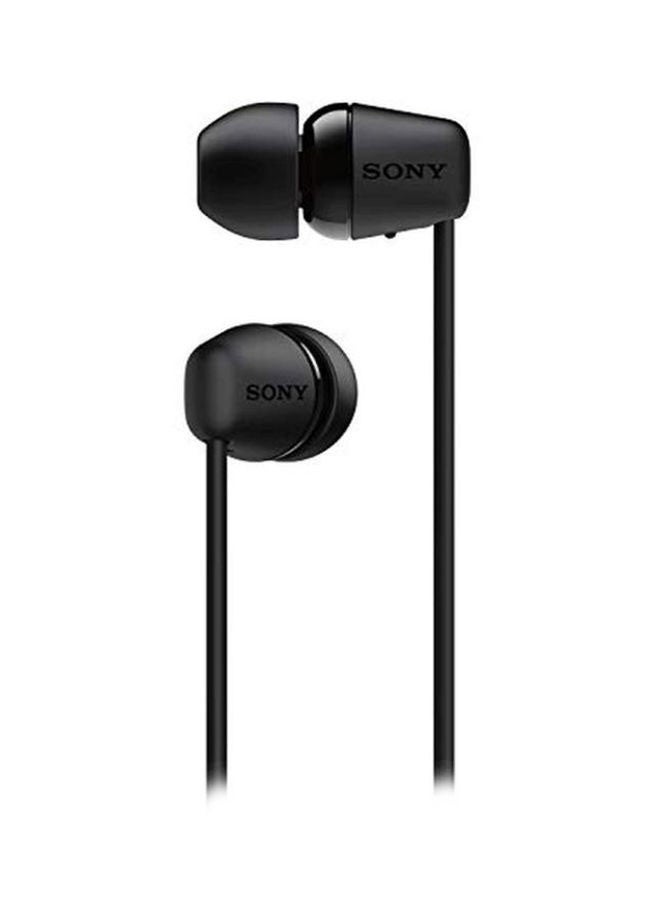 Sony WI-C200 Wireless In-Ear Earphones with Mic Black - Image 2