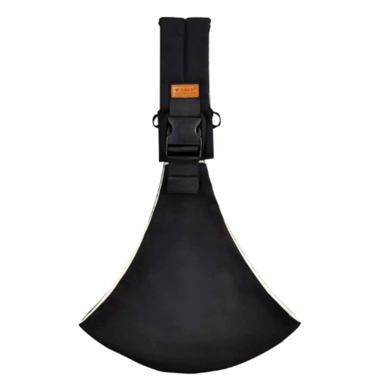 Baby portable shoulder strap waist stool  black - Image 1
