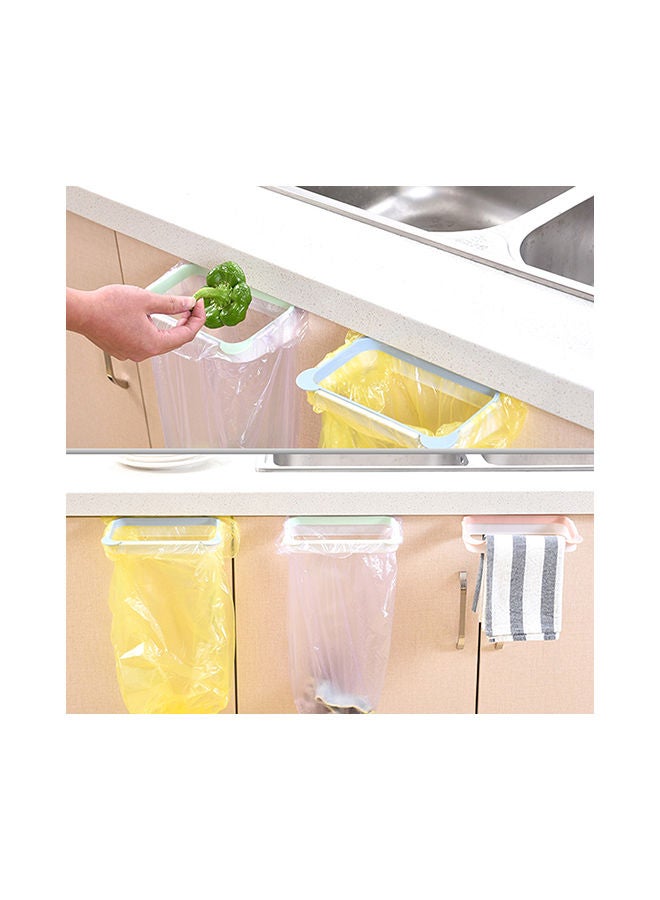 NIBEMINENT Trash Garbage Bag Holder Green/White - Image 2