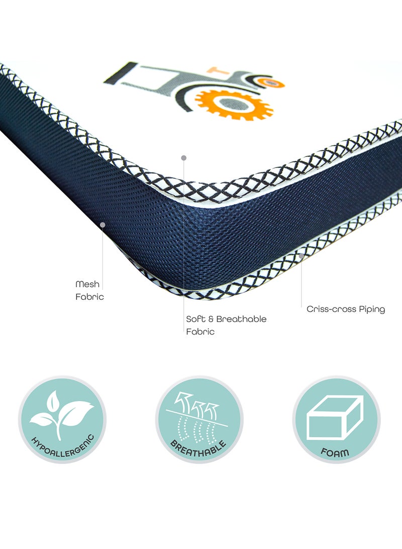 Moon Comfortable Kids Cozy Mattresses-60x120x10 cm - Image 4